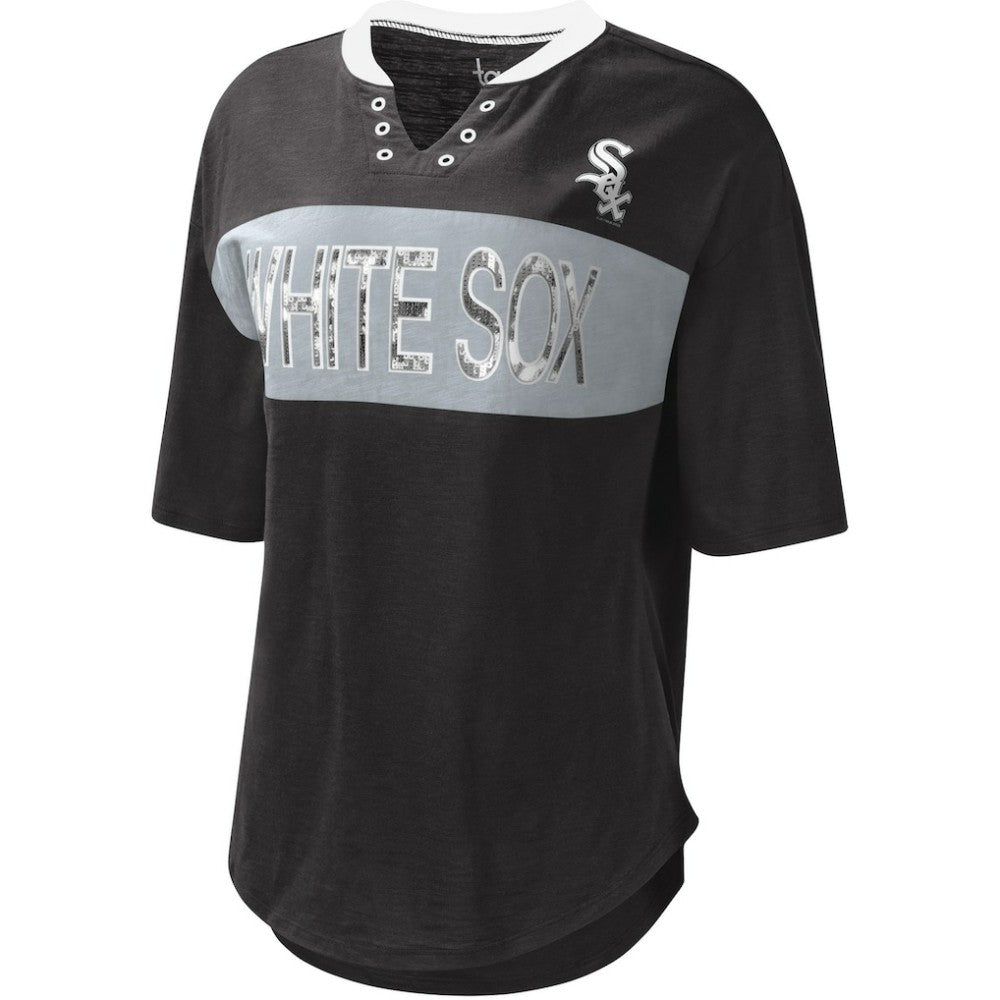 Chicago White Sox Touch Women's Lead Off Notch Neck T-Shirt Online