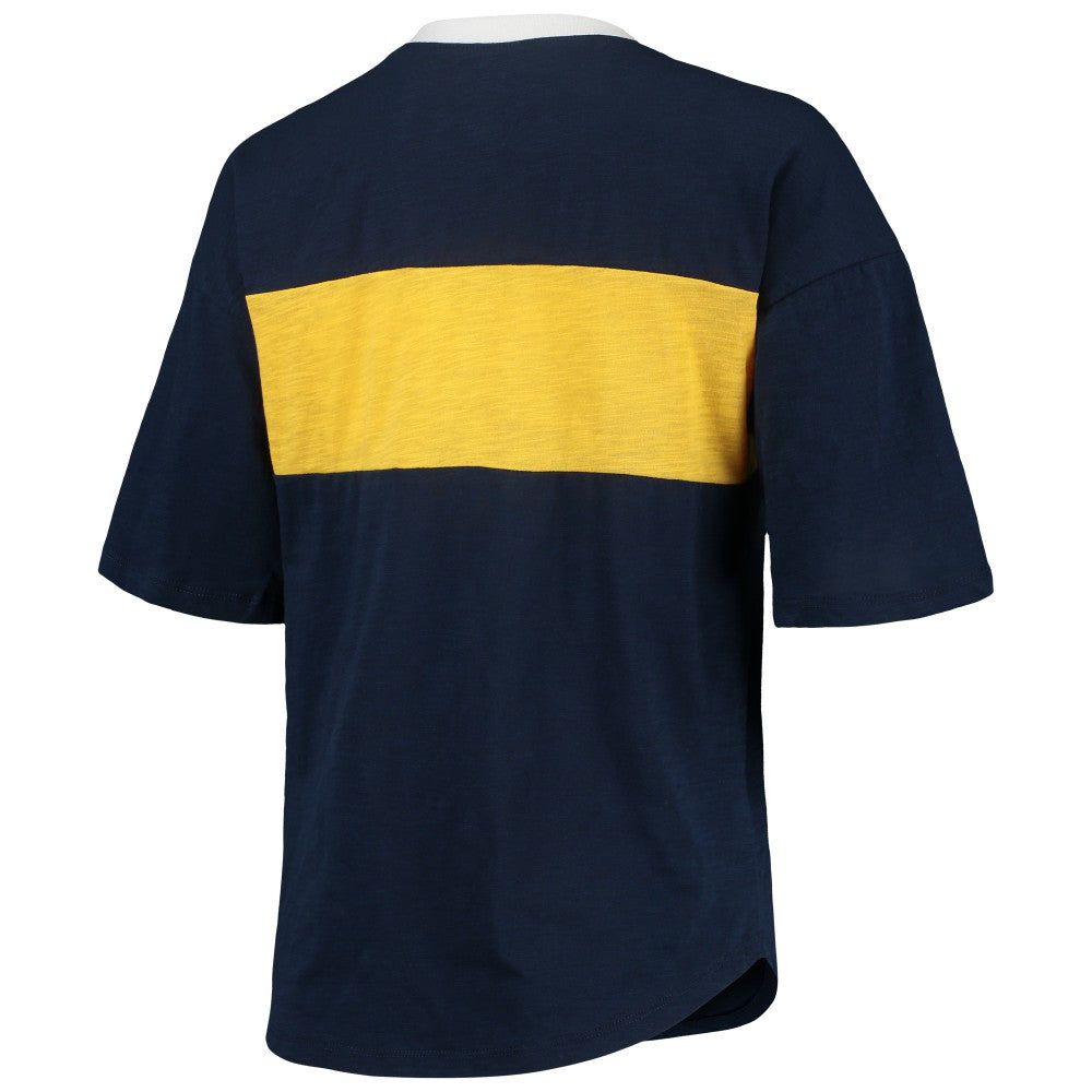Milwaukee Brewers Touch Women's Lead Off Notch Neck T-Shirt for sale