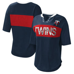 Minnesota Twins Touch Women's Lead Off Notch Neck T-Shirt Near Me