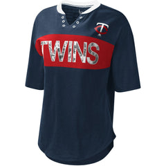 Minnesota Twins Touch Women's Lead Off Notch Neck T-Shirt Near Me