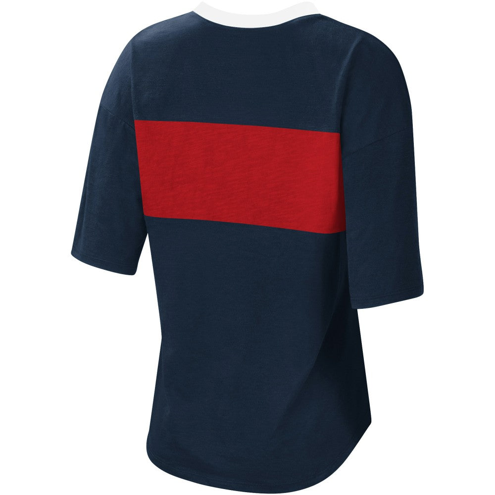 Minnesota Twins Touch Women's Lead Off Notch Neck T-Shirt Near Me