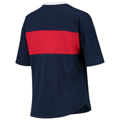Boston Red Sox Touch Women's Lead Off Notch Neck T-Shirt Outlet