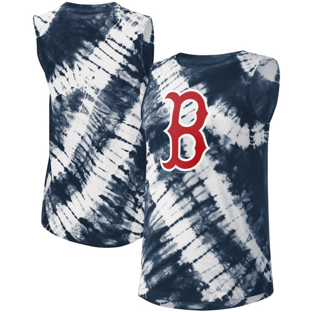 Boston Red Sox Touch Women's Money Ball Tie-Dye Tank Top Sale