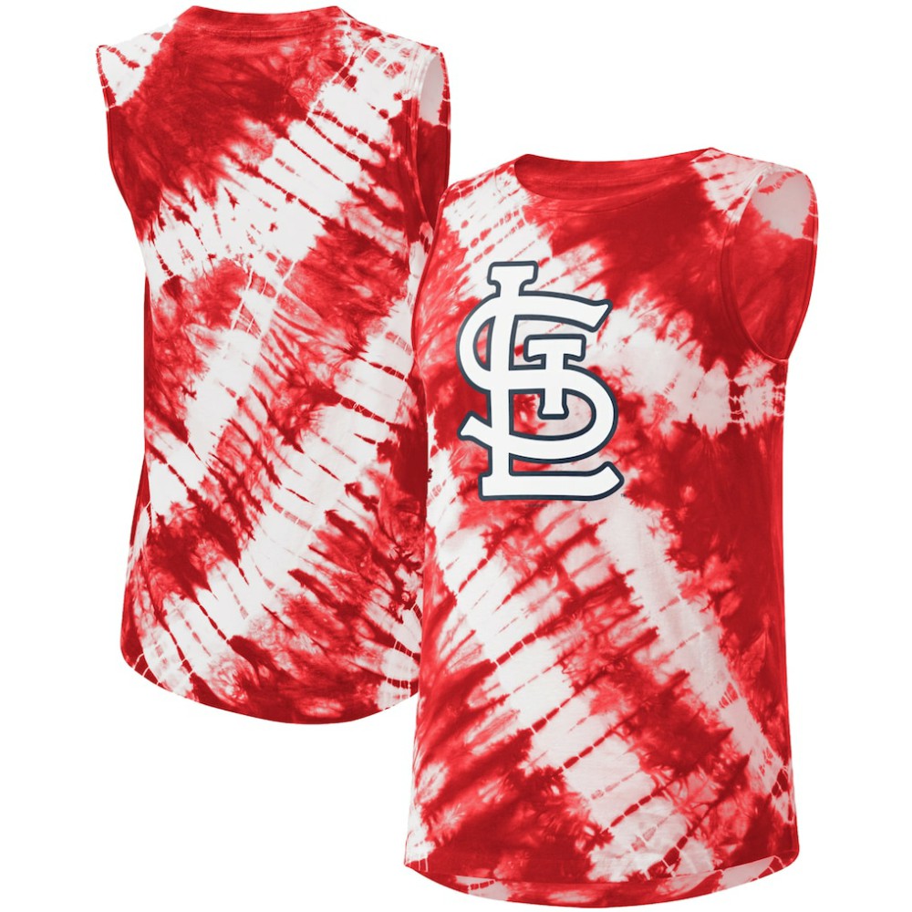 St. Louis Cardinals Touch Women's Money Ball Tie-Dye Tank Top Online
