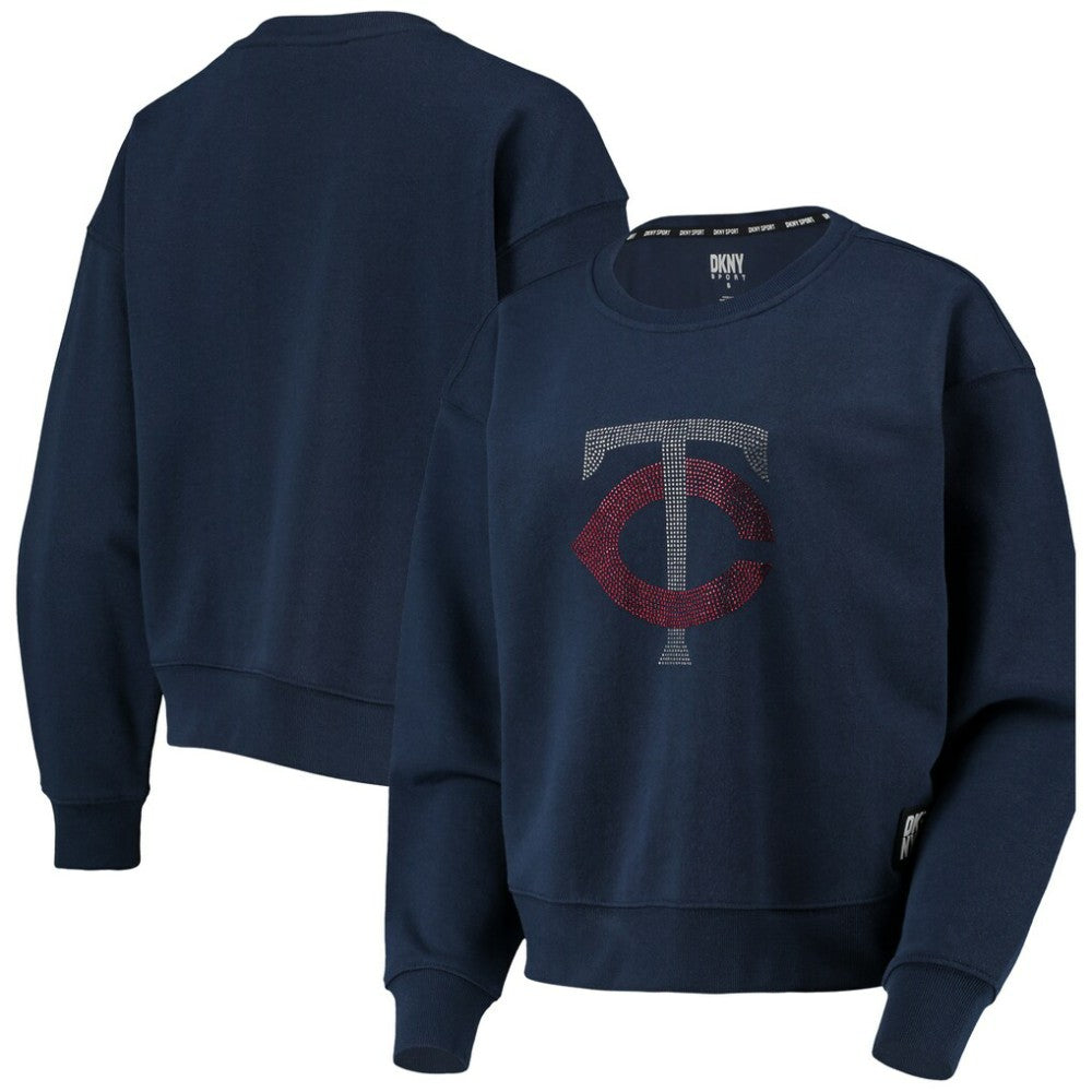 Minnesota Twins DKNY Sport Women's Carrie Pullover Sweatshirt Discount