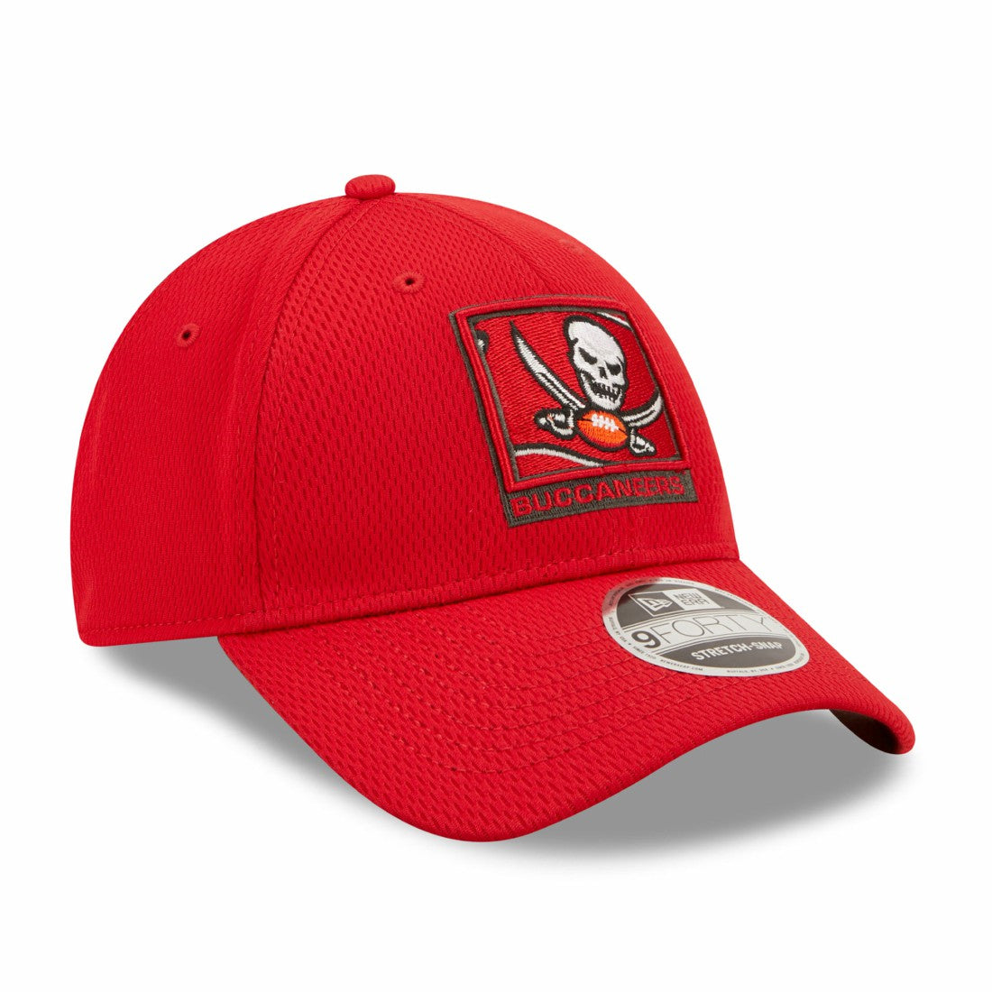Tampa Bay Buccaneers New Era Framed AF 9FORTY Snapback Hat - Red - NFL