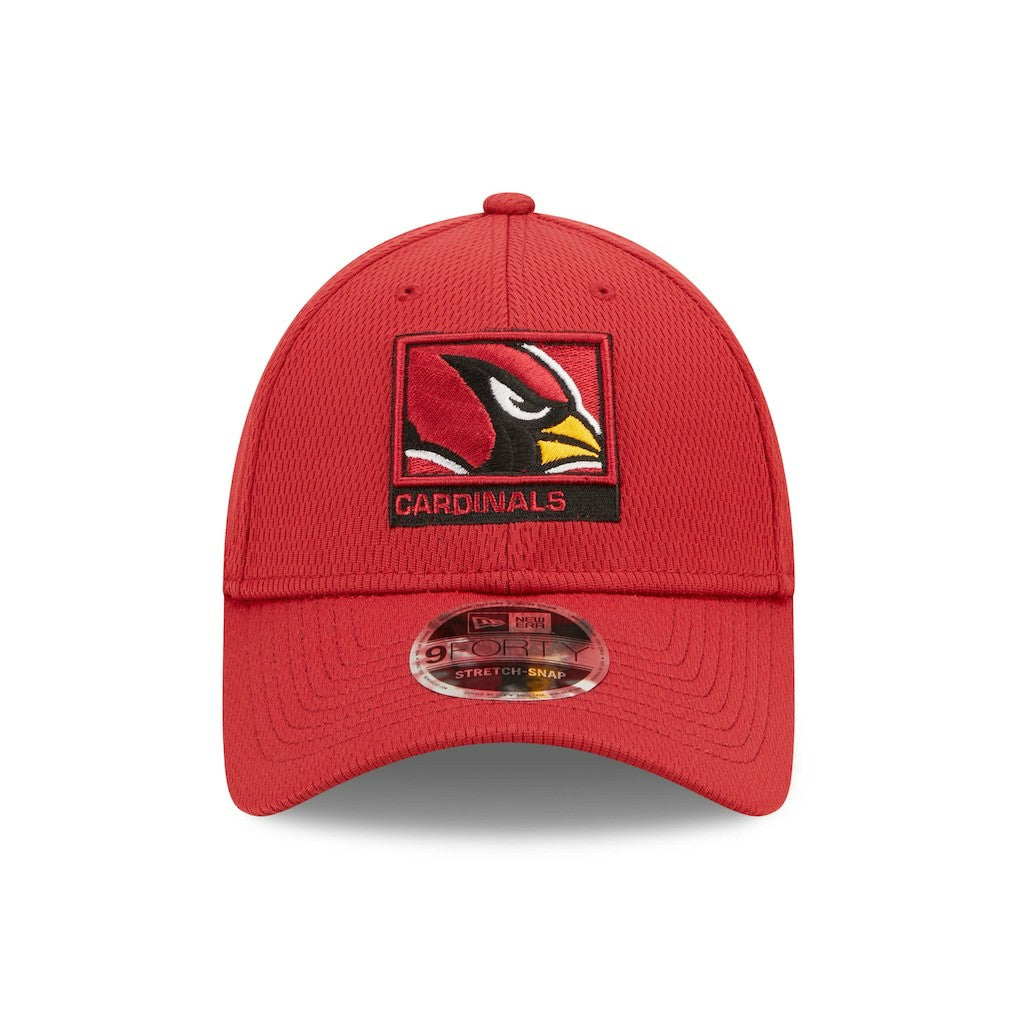 Arizona Cardinals New Era Framed AF 9FORTY Snapback Hat - Cardinal - NFL