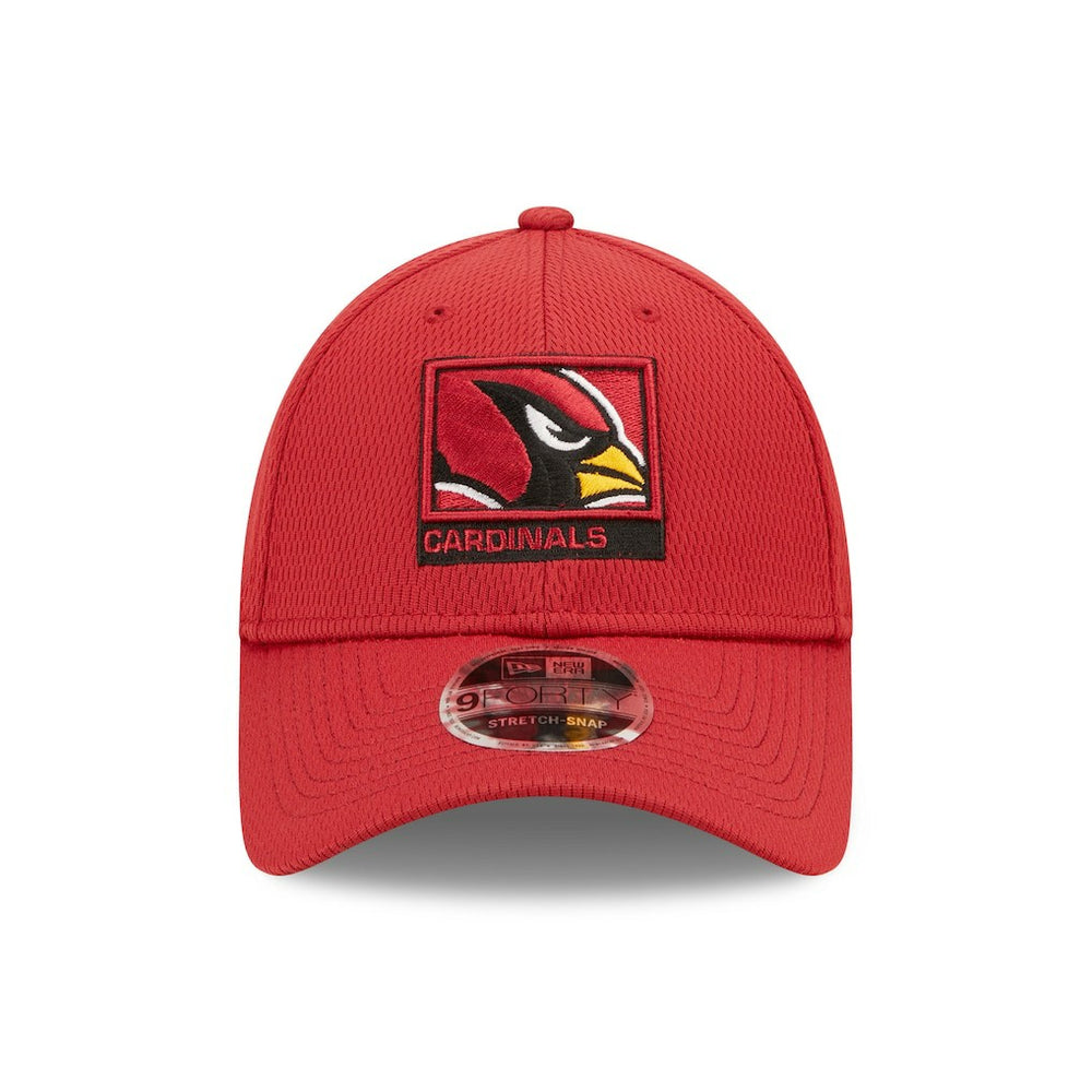 Arizona Cardinals New Era Framed AF 9FORTY Snapback Hat - Cardinal - NFL