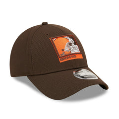 Cleveland Browns New Era Framed AF 9FORTY Snapback Hat - Brown - NFL