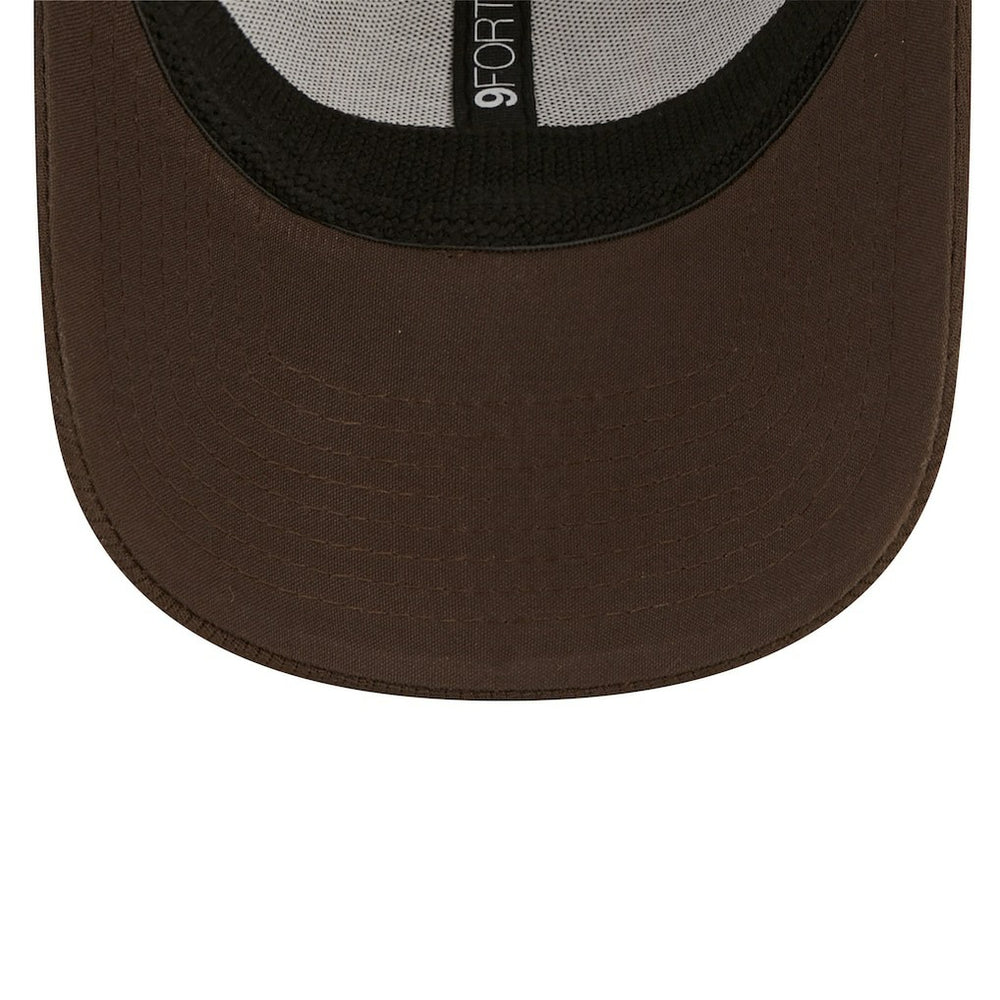 Cleveland Browns New Era Framed AF 9FORTY Snapback Hat - Brown - NFL