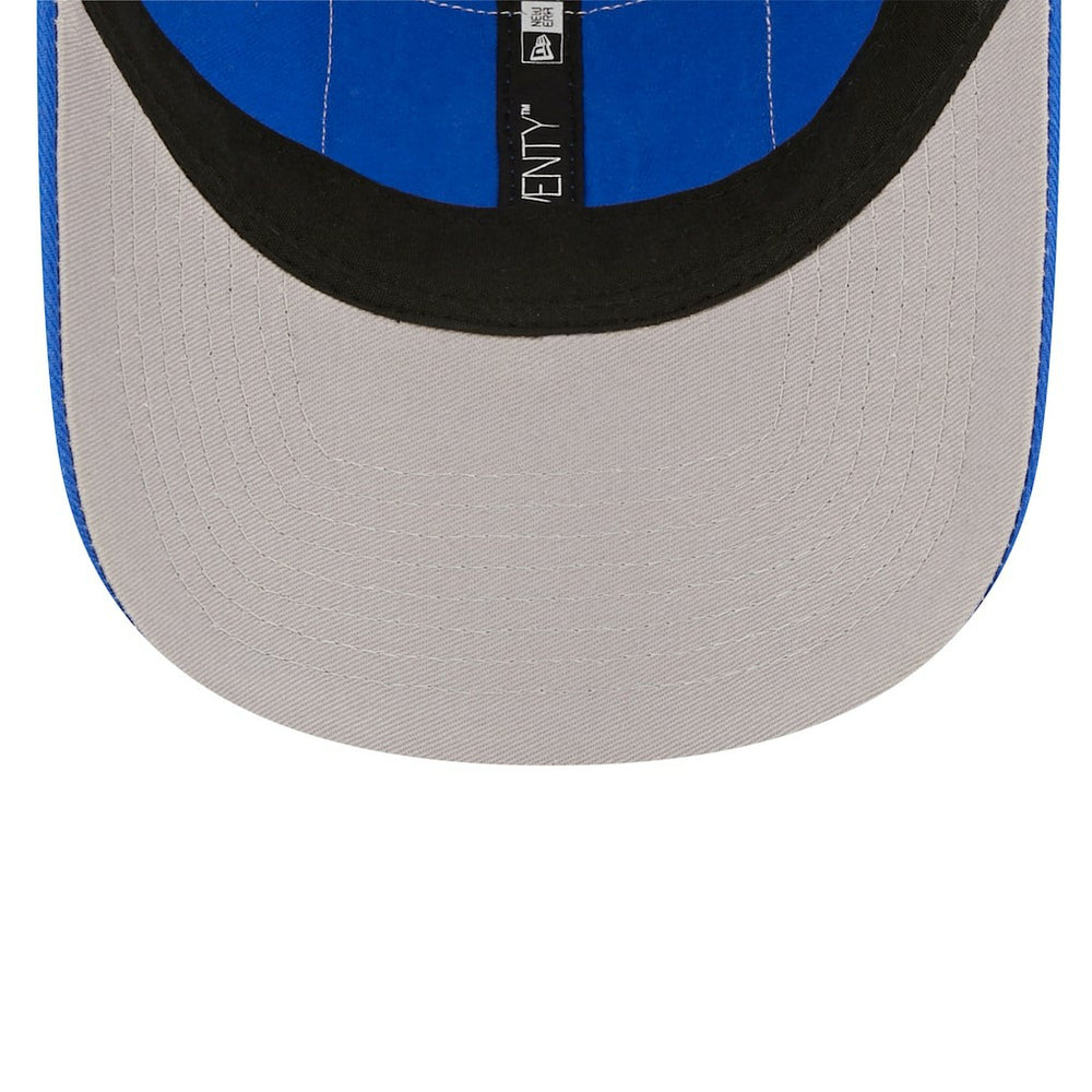 Los Angeles Rams New Era Devoted Trucker 9TWENTY Snapback Hat - Royal/Natural - NFL