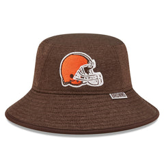 Cleveland Browns New Era Bucket Hat - Heather Brown - NFL