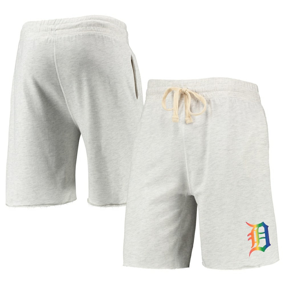 Detroit Tigers Concepts Sport Mainstream Logo Terry Tri-Blend Shorts Discount
