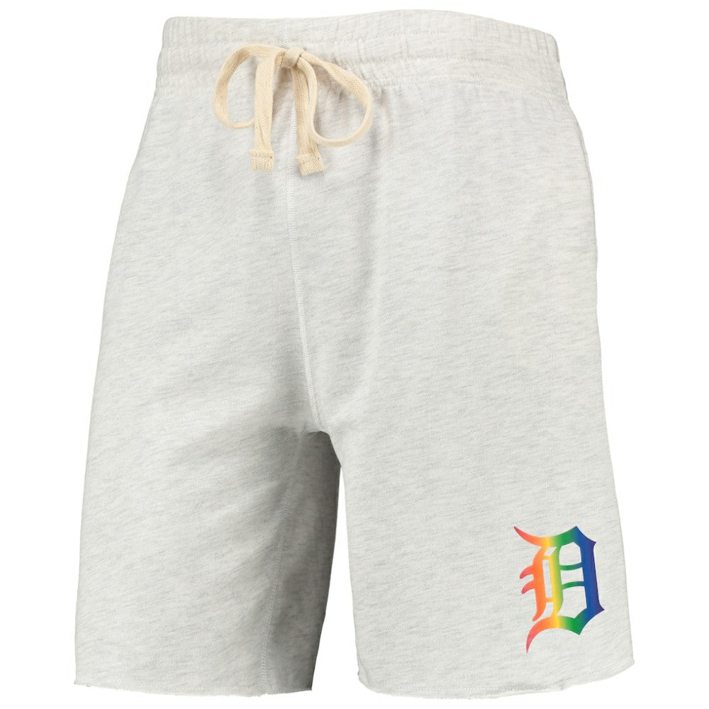 Detroit Tigers Concepts Sport Mainstream Logo Terry Tri-Blend Shorts Discount