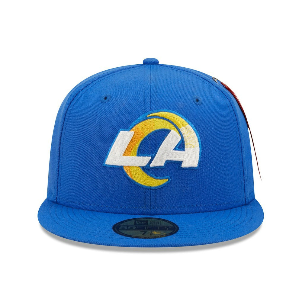 Los Angeles Rams New Era x Alpha Industries Alpha 59FIFTY Fitted Hat - Royal - NFL