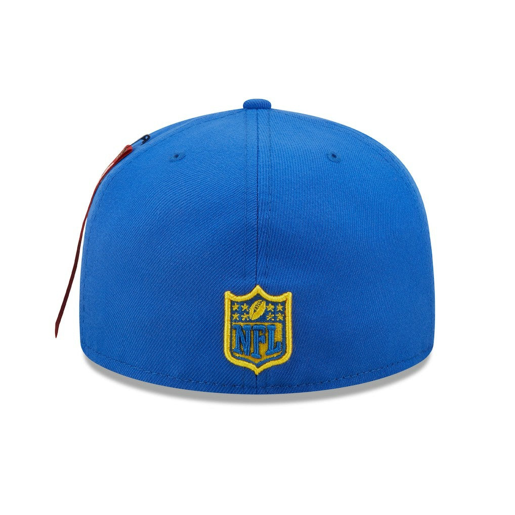 Los Angeles Rams New Era x Alpha Industries Alpha 59FIFTY Fitted Hat - Royal - NFL