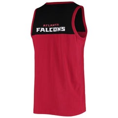 Atlanta Falcons Starter Team Touchdown Fashion Tank Top - Red/Black - NFL