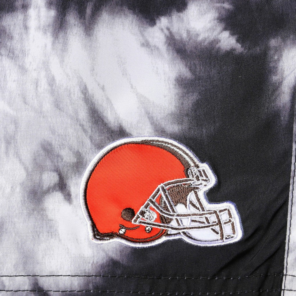 Cleveland Browns G-III Sports by Carl Banks Splash Volley Swim Shorts - Black - NFL