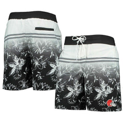 Cleveland Browns G-III Sports by Carl Banks Island Volley Swim Shorts - Black - NFL