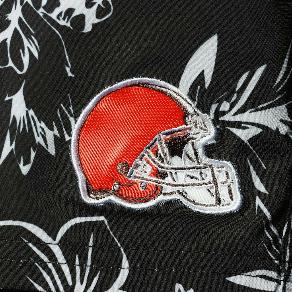 Cleveland Browns G-III Sports by Carl Banks Island Volley Swim Shorts - Black - NFL