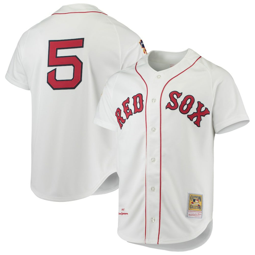 Nomar Garciaparra Boston Red Sox Mitchell & Ness 1997 Cooperstown Collection Authentic Jersey for sale