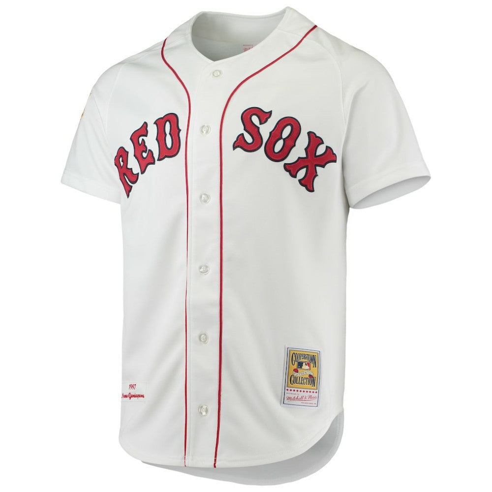 Nomar Garciaparra Boston Red Sox Mitchell & Ness 1997 Cooperstown Collection Authentic Jersey for sale
