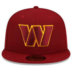 Washington Commanders New Era Team Basic 59FIFTY Fitted Hat - Burgundy - NFL