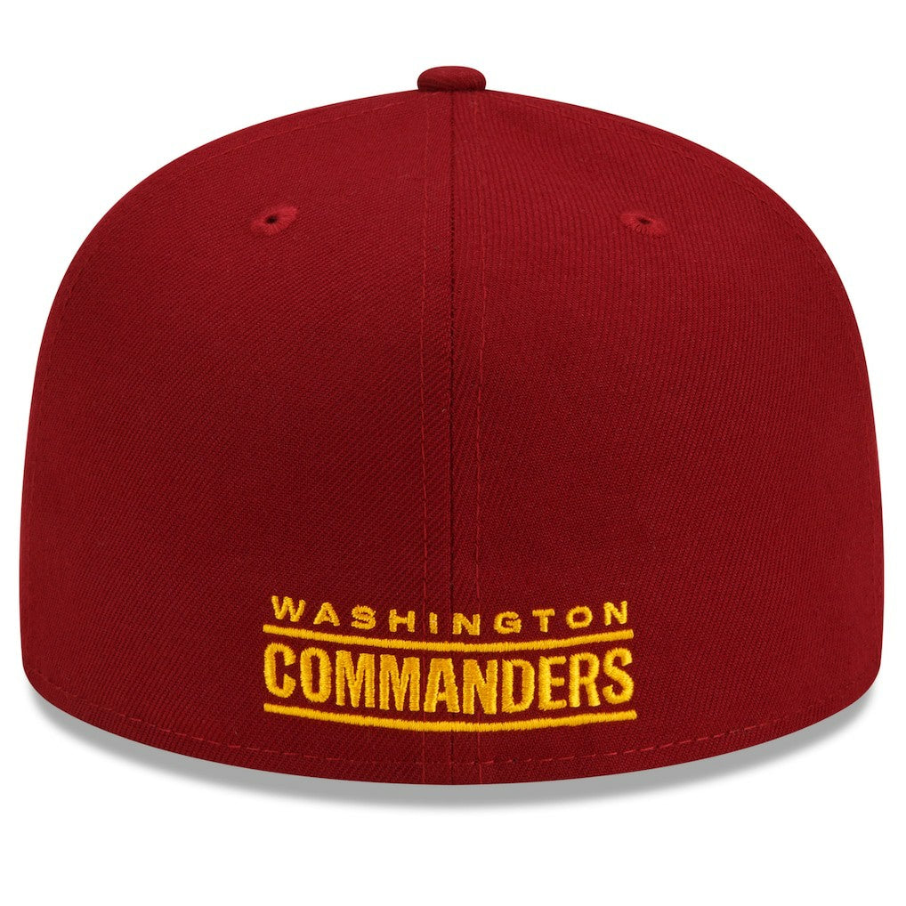 Washington Commanders New Era Team Basic 59FIFTY Fitted Hat - Burgundy - NFL