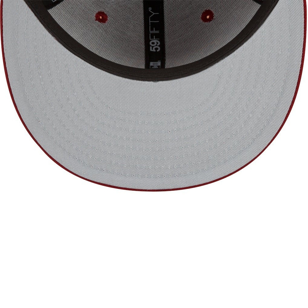 Washington Commanders New Era Team Basic 59FIFTY Fitted Hat - Burgundy - NFL