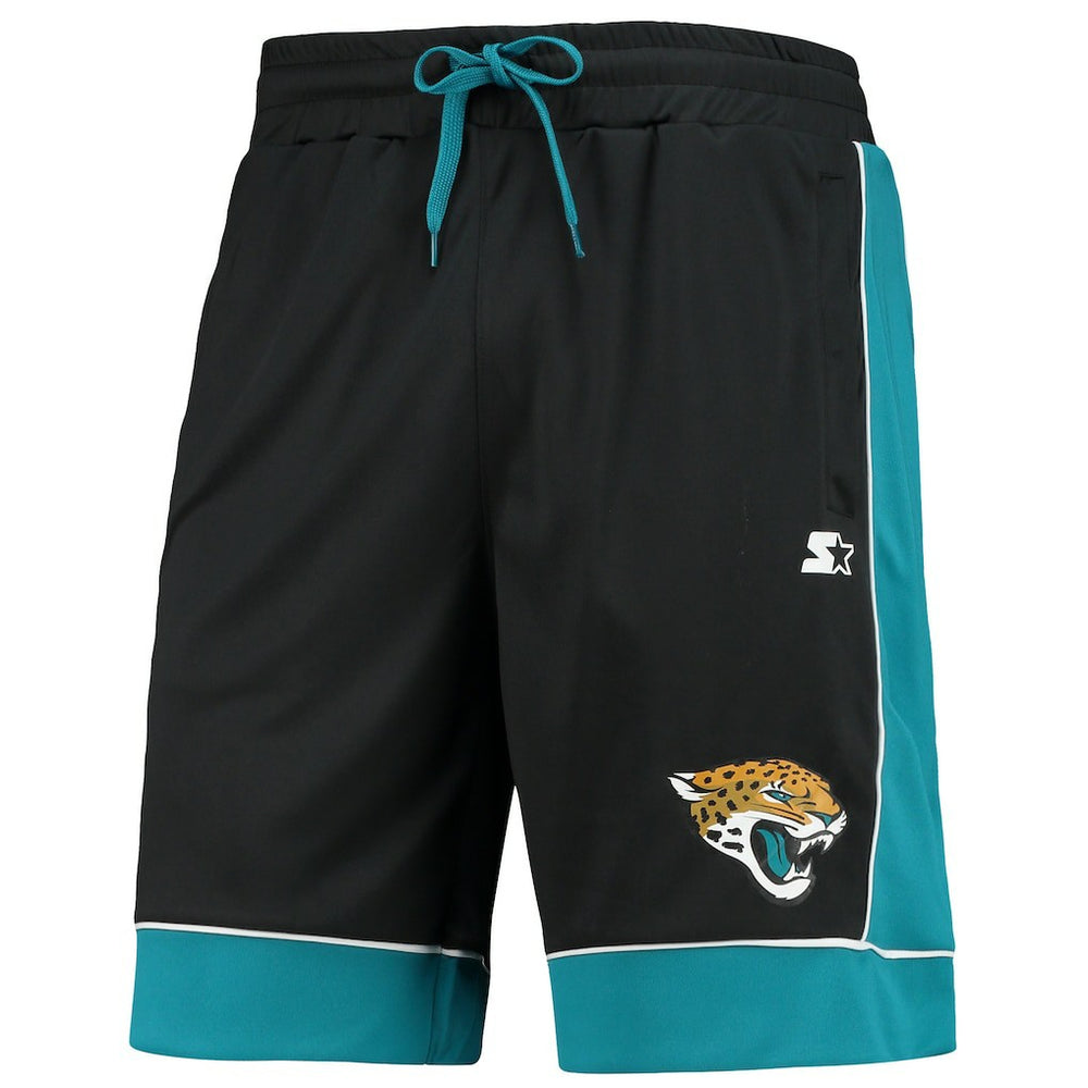 Jacksonville Jaguars Starter Fan Favorite Fashion Shorts - Black/Teal - NFL