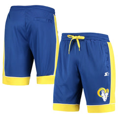 Los Angeles Rams Starter Fan Favorite Fashion Shorts - Royal/Gold - NFL