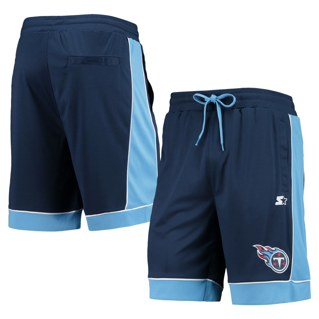Tennessee Titans Starter Fan Favorite Fashion Shorts - Navy/Blue - NFL