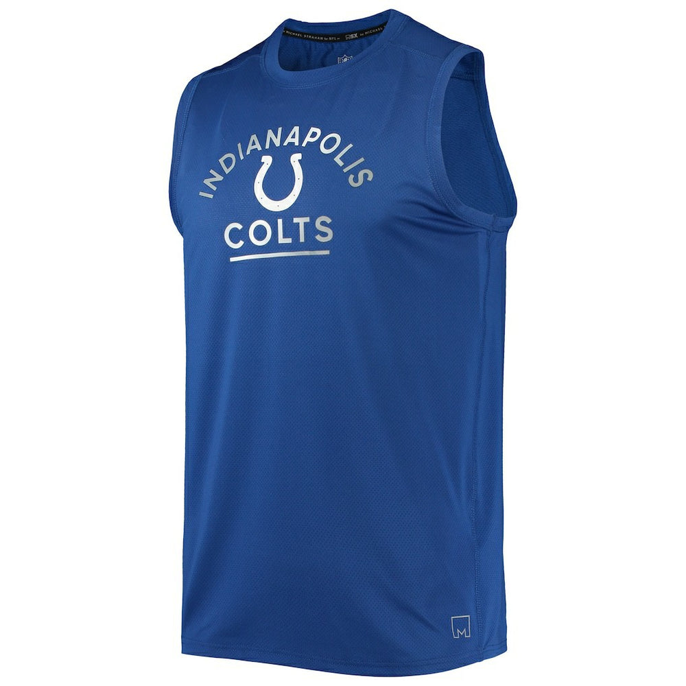 Indianapolis Colts MSX by Michael Strahan Rebound Tank Top - Royal - NFL
