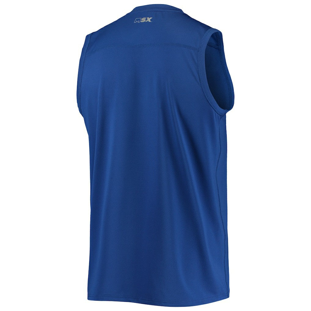 Indianapolis Colts MSX by Michael Strahan Rebound Tank Top - Royal - NFL