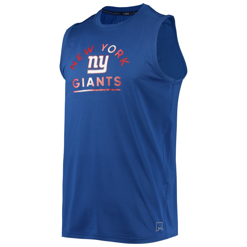New York Giants MSX by Michael Strahan Rebound Tank Top - Royal - NFL