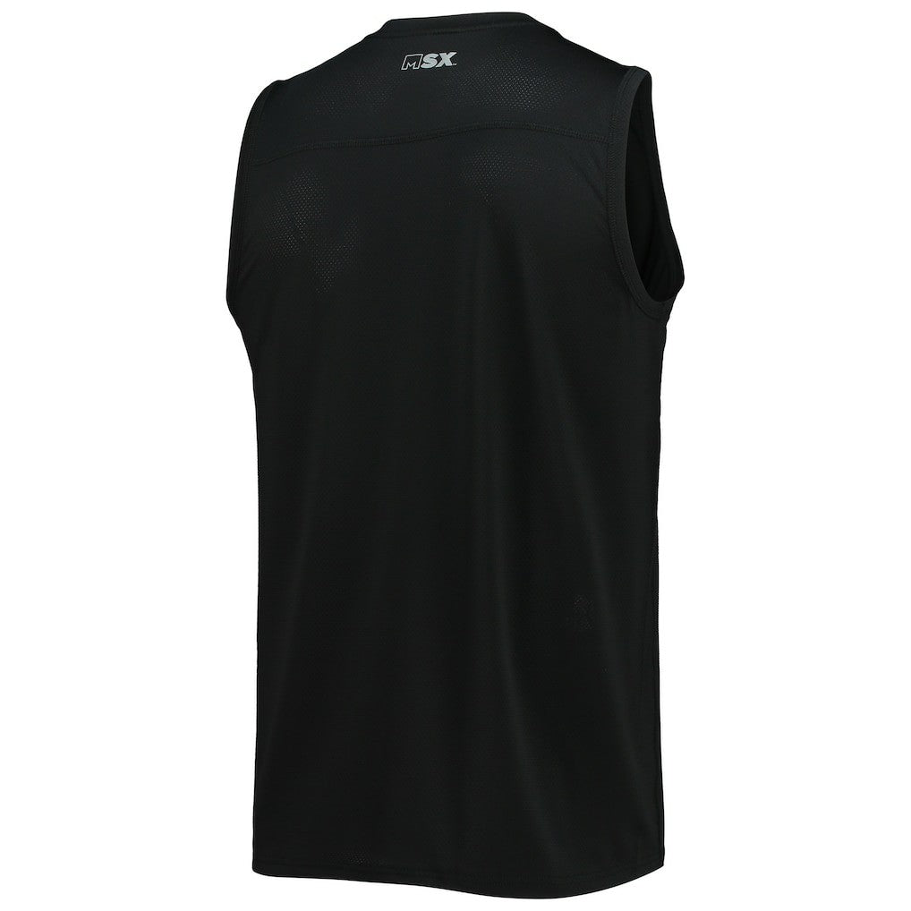 New Orleans Saints MSX by Michael Strahan Rebound Tank Top - Black - NFL