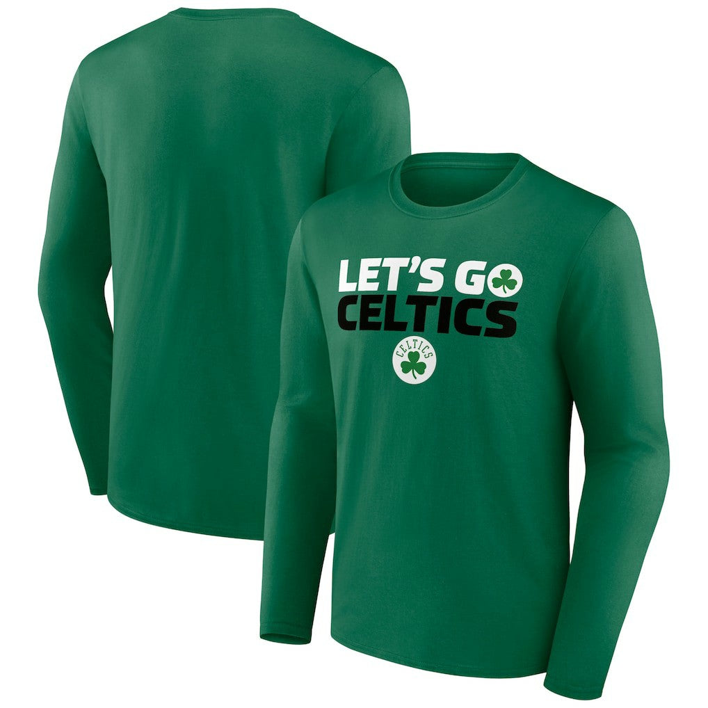 Boston Celtics Tip-Off Long Sleeve T-Shirt Kelly Green