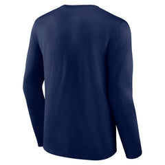 Memphis Grizzlies Tip-Off Long Sleeve T-Shirt Navy