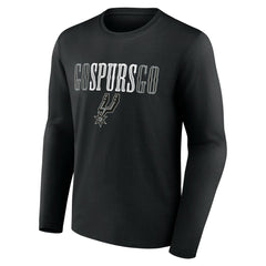 San Antonio Spurs Tip-Off Long Sleeve T-Shirt Black