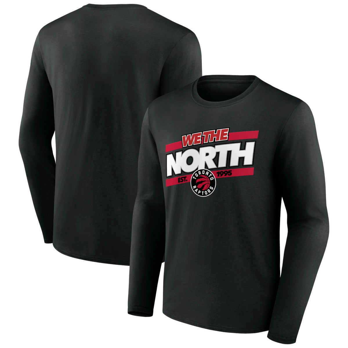Toronto Raptors Tip-Off Long Sleeve T-Shirt Black