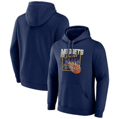 Denver Nuggets Alley Oop Pullover Hoodie Navy