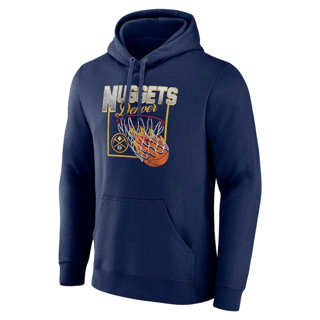 Denver Nuggets Alley Oop Pullover Hoodie Navy