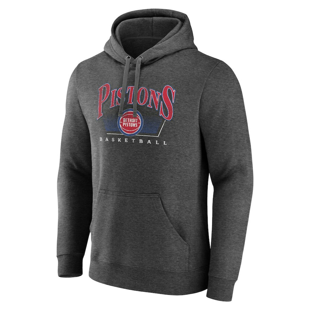 Detroit Pistons Selection Pullover Hoodie Charcoal