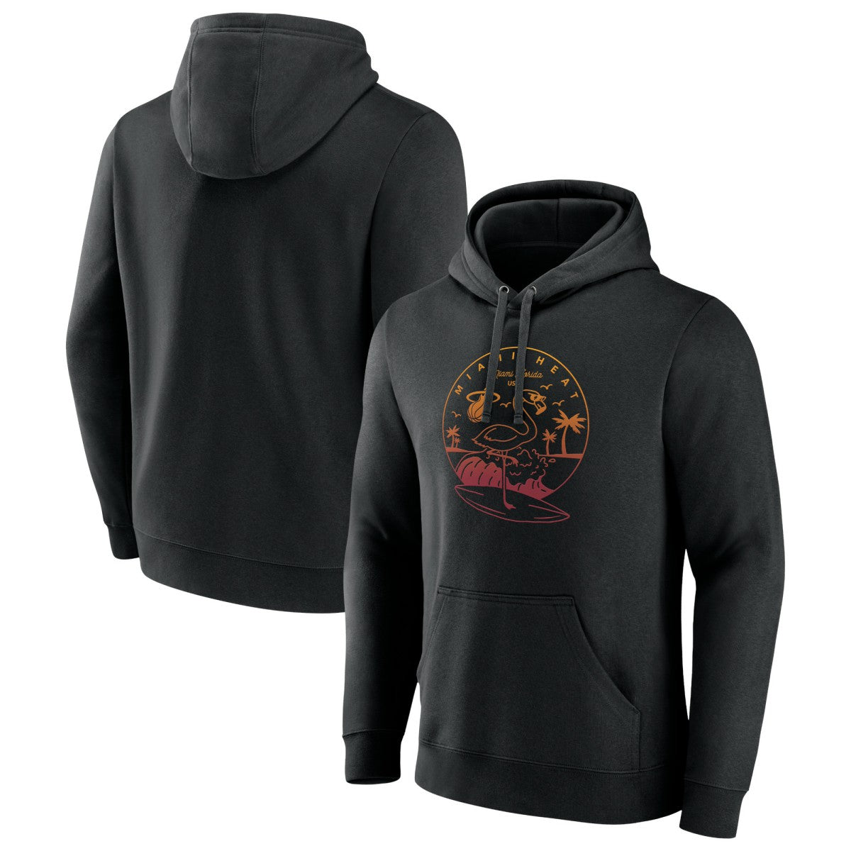 Miami Heat Tip-Off Pullover Hoodie Black