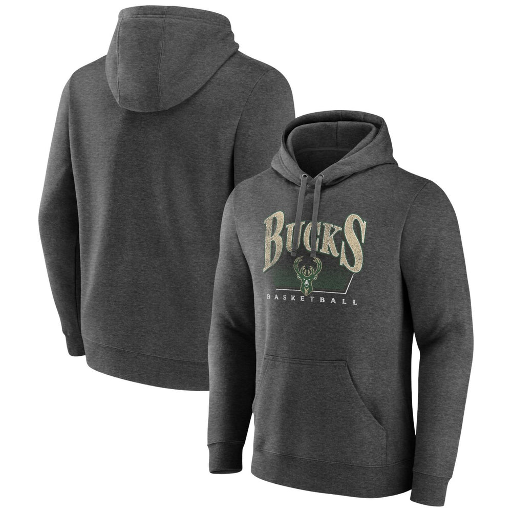 Milwaukee Bucks Selection Pullover Hoodie Charcoal