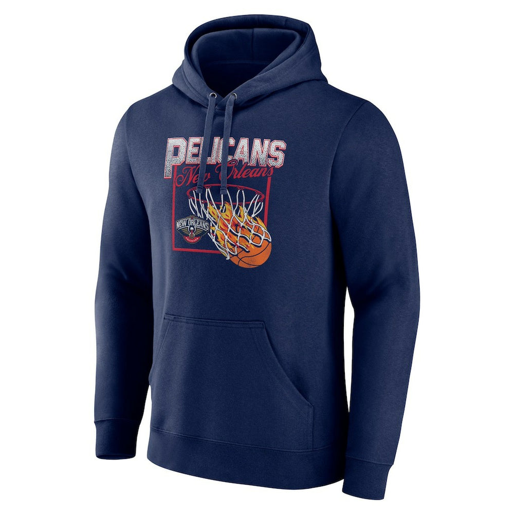 New Orleans Pelicans Alley Oop Pullover Hoodie Navy