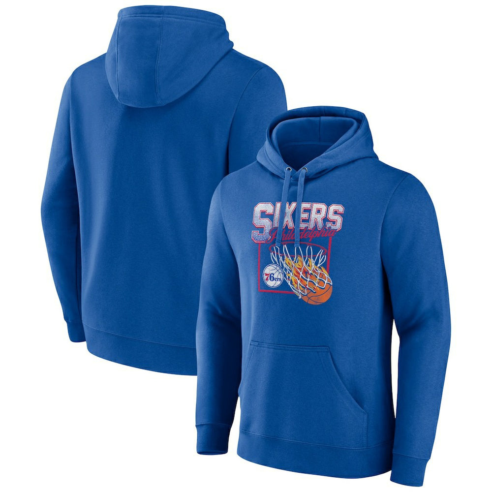 Philadelphia 76ers Alley Oop Pullover Hoodie Royal