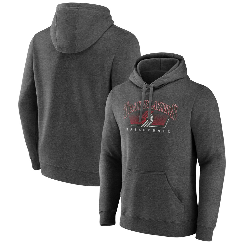 Portland Trail Blazers Selection Pullover Hoodie Charcoal