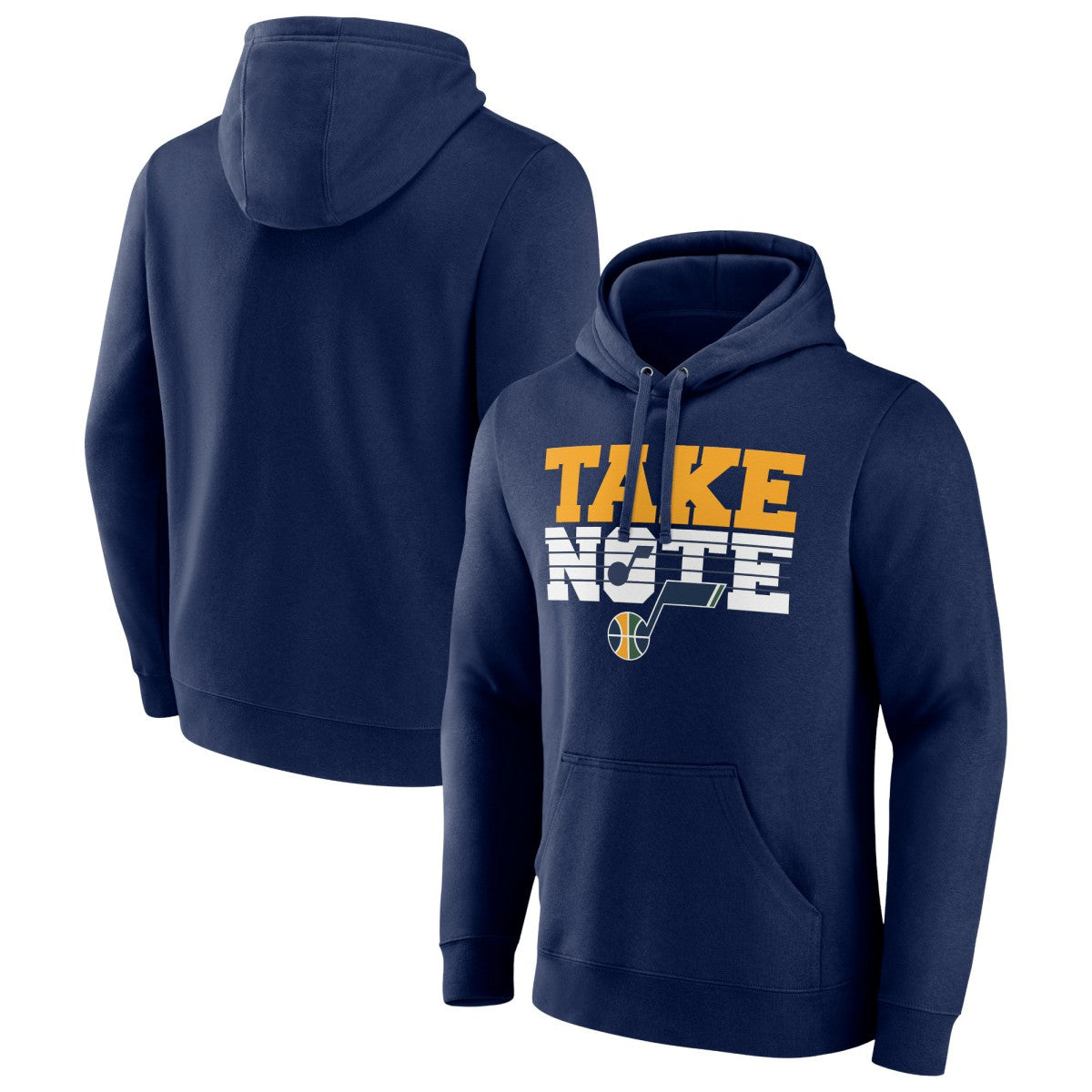Utah Jazz Tip-Off Pullover Hoodie Navy