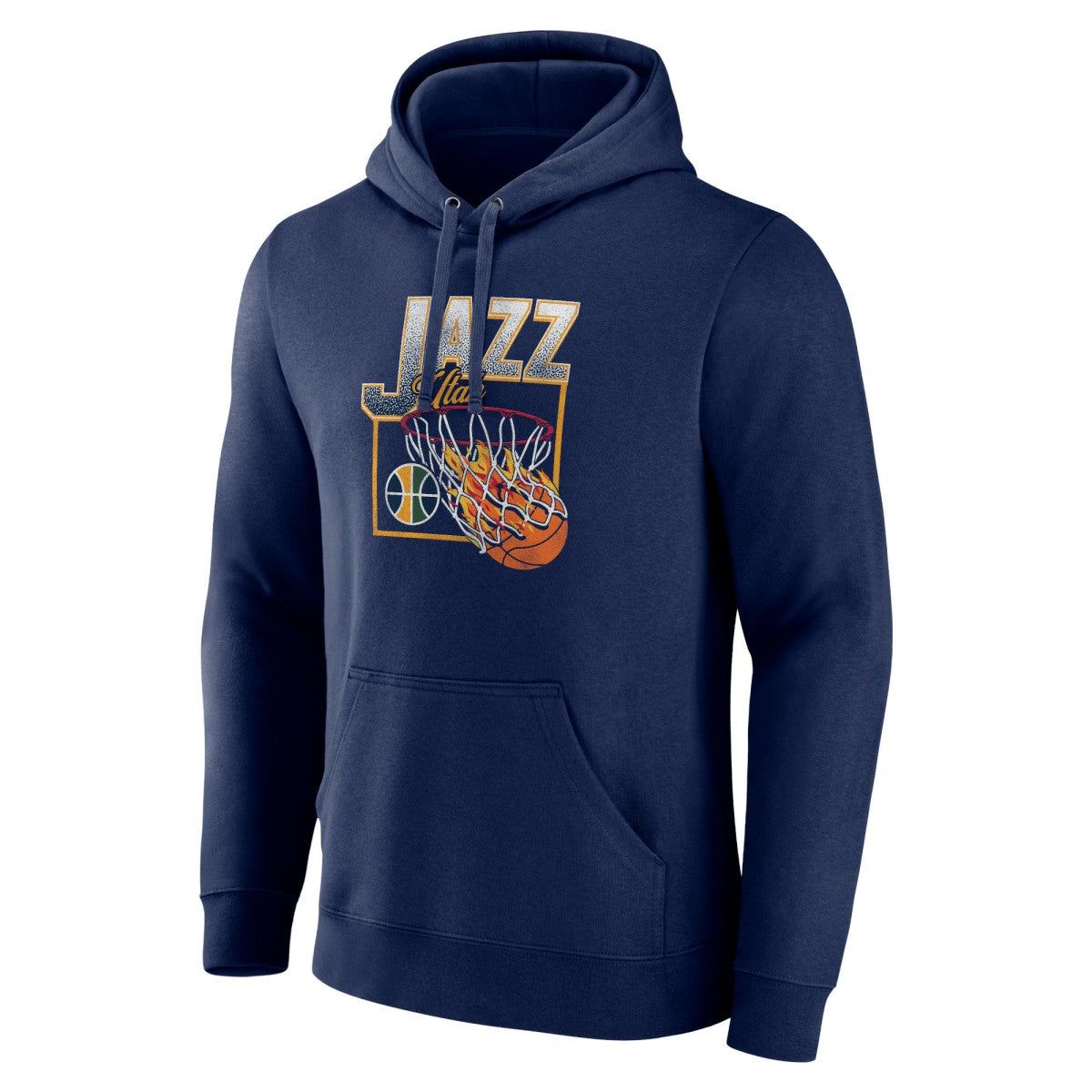 Utah Jazz Alley Oop Pullover Hoodie Navy